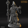 Mage - Fantasy Tabletop Wargame Model 3D Resin Printed DnD