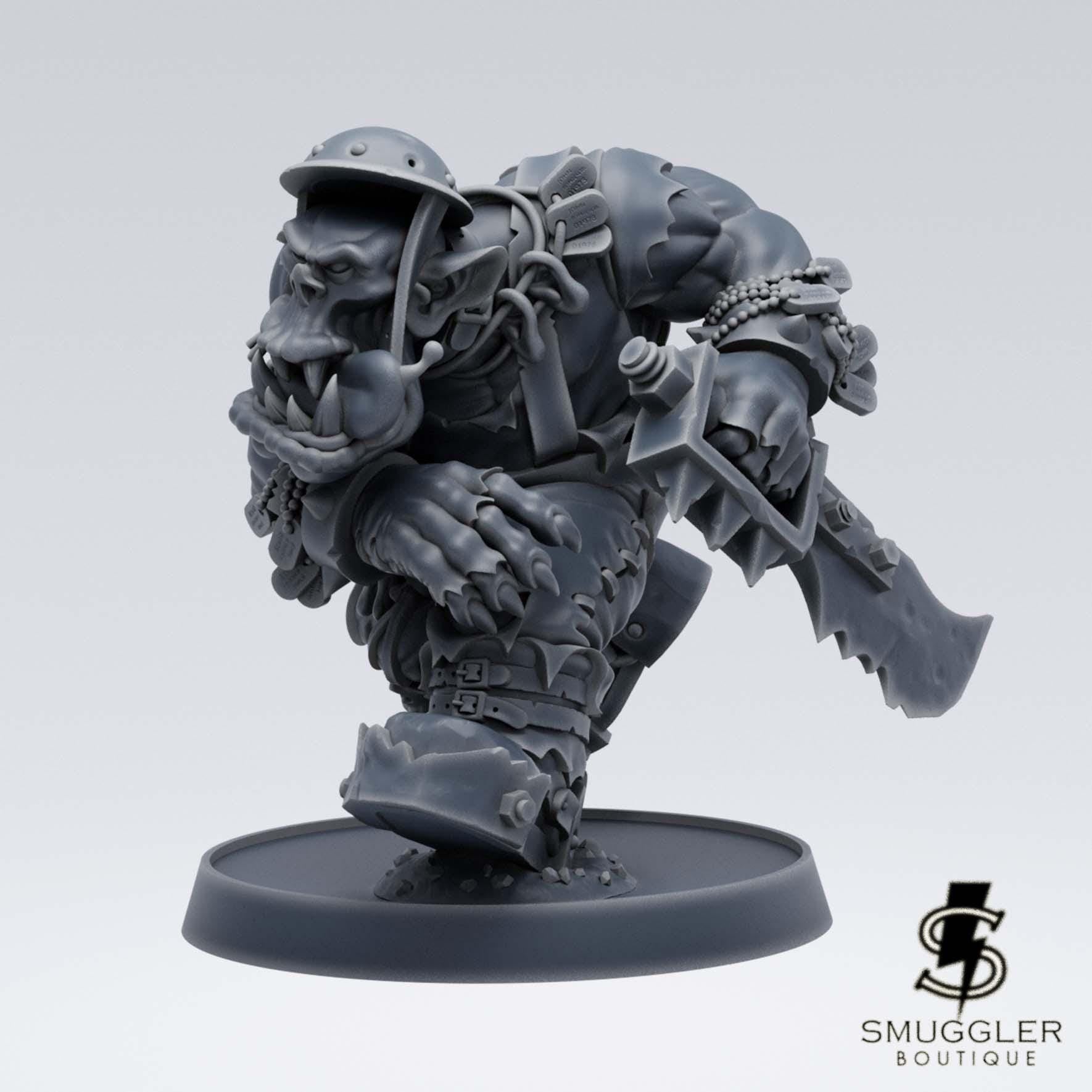 Snagokk Da Dogtag Collecta Orc Proxy Tabletop Sci Fi Wargaming - Smuggler Boutique