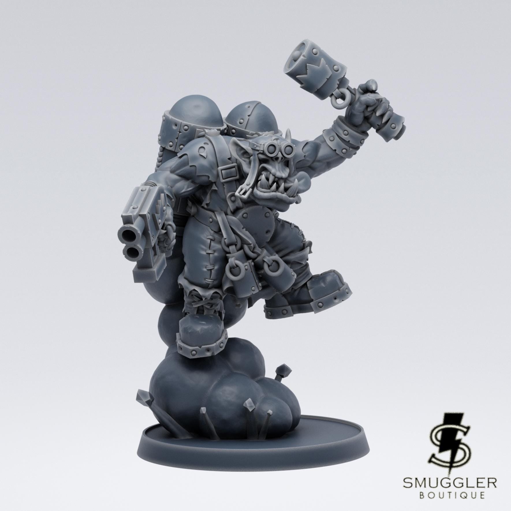 Dratznag Jump Boy Proxy Orc Tabletop Sci Fi Wargaming - Smuggler Boutique