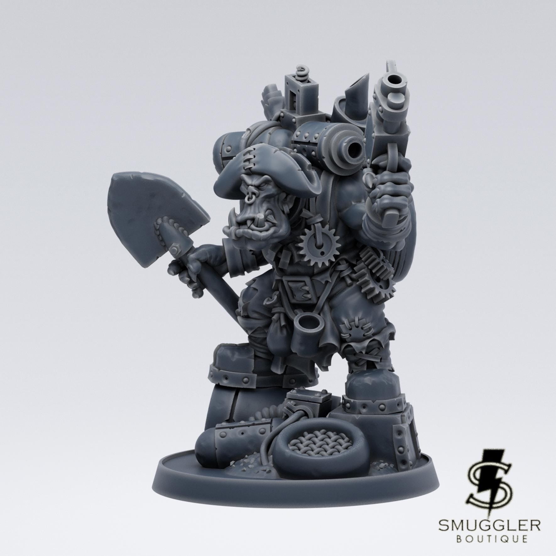 Gragard Da Scrap Collecta Orc Proxy Tabletop Sci Fi Wargaming - Smuggler Boutique