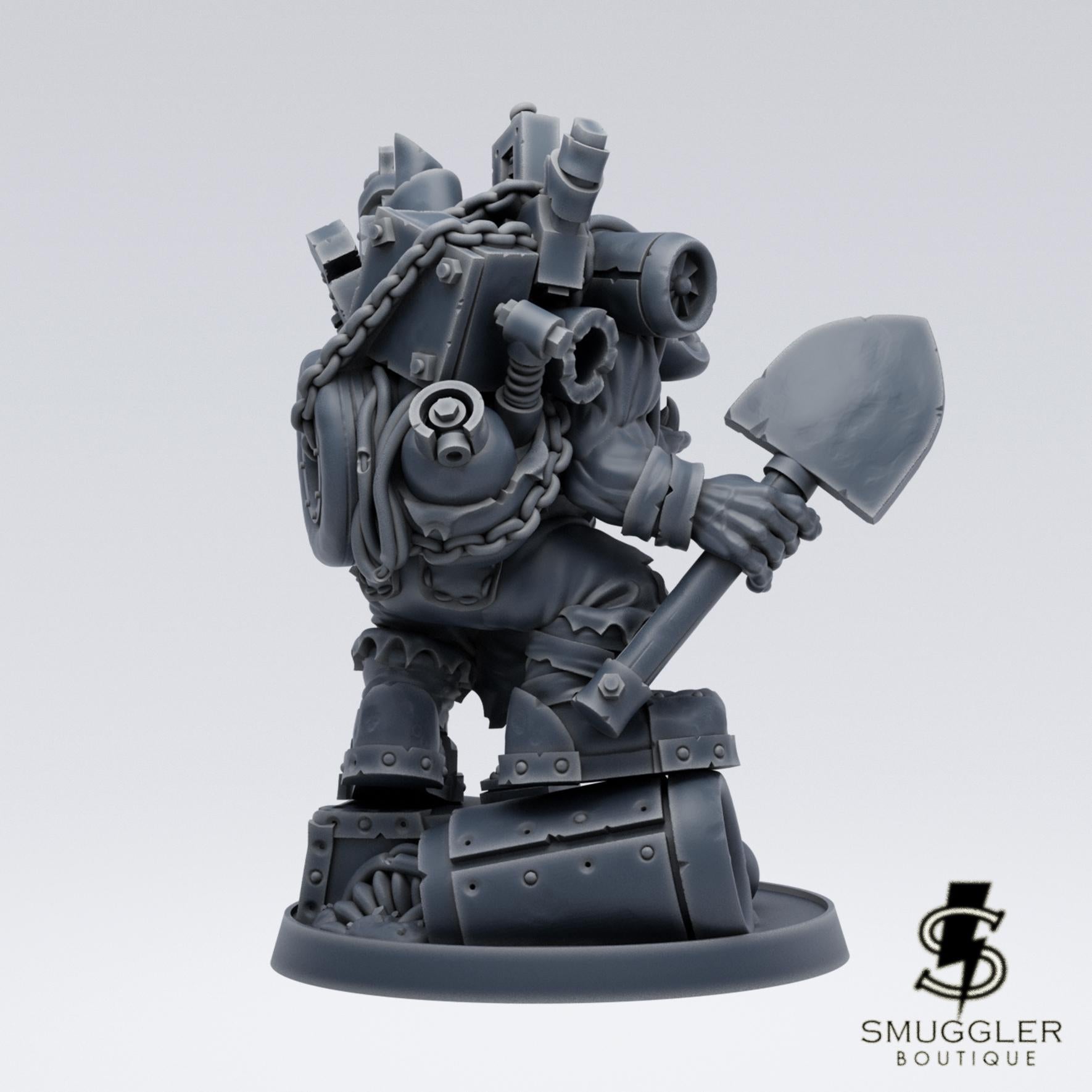 Gragard Da Scrap Collecta Orc Proxy Tabletop Sci Fi Wargaming - Smuggler Boutique