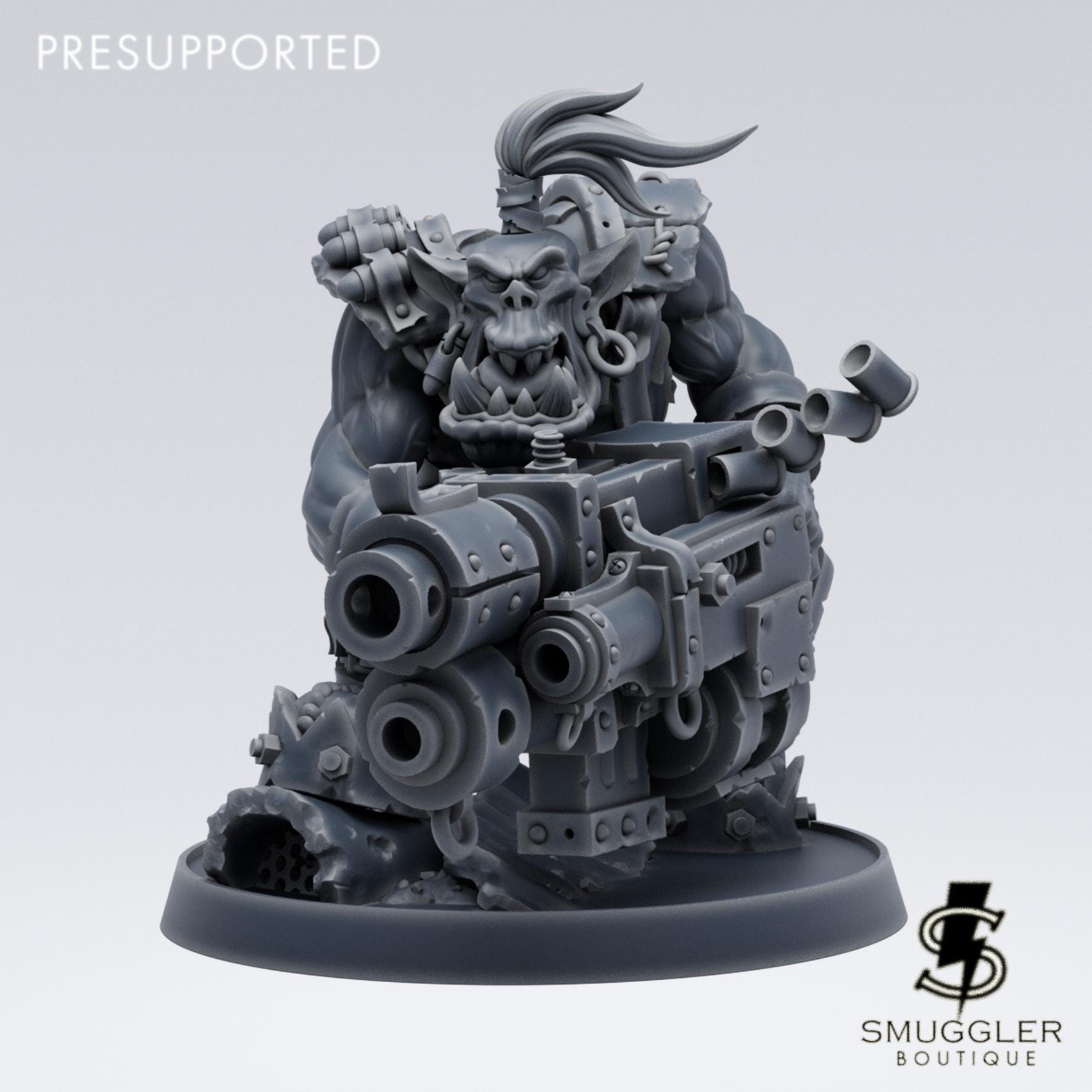 Krugg da Big Shoota Orc Proxy Tabletop Sci Fi Wargaming - Smuggler Boutique