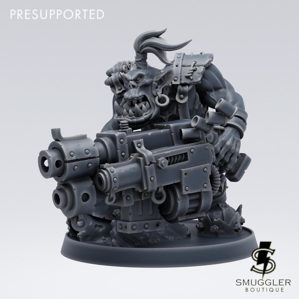 Krugg da Big Shoota Orc Proxy Tabletop Sci Fi Wargaming - Smuggler Boutique