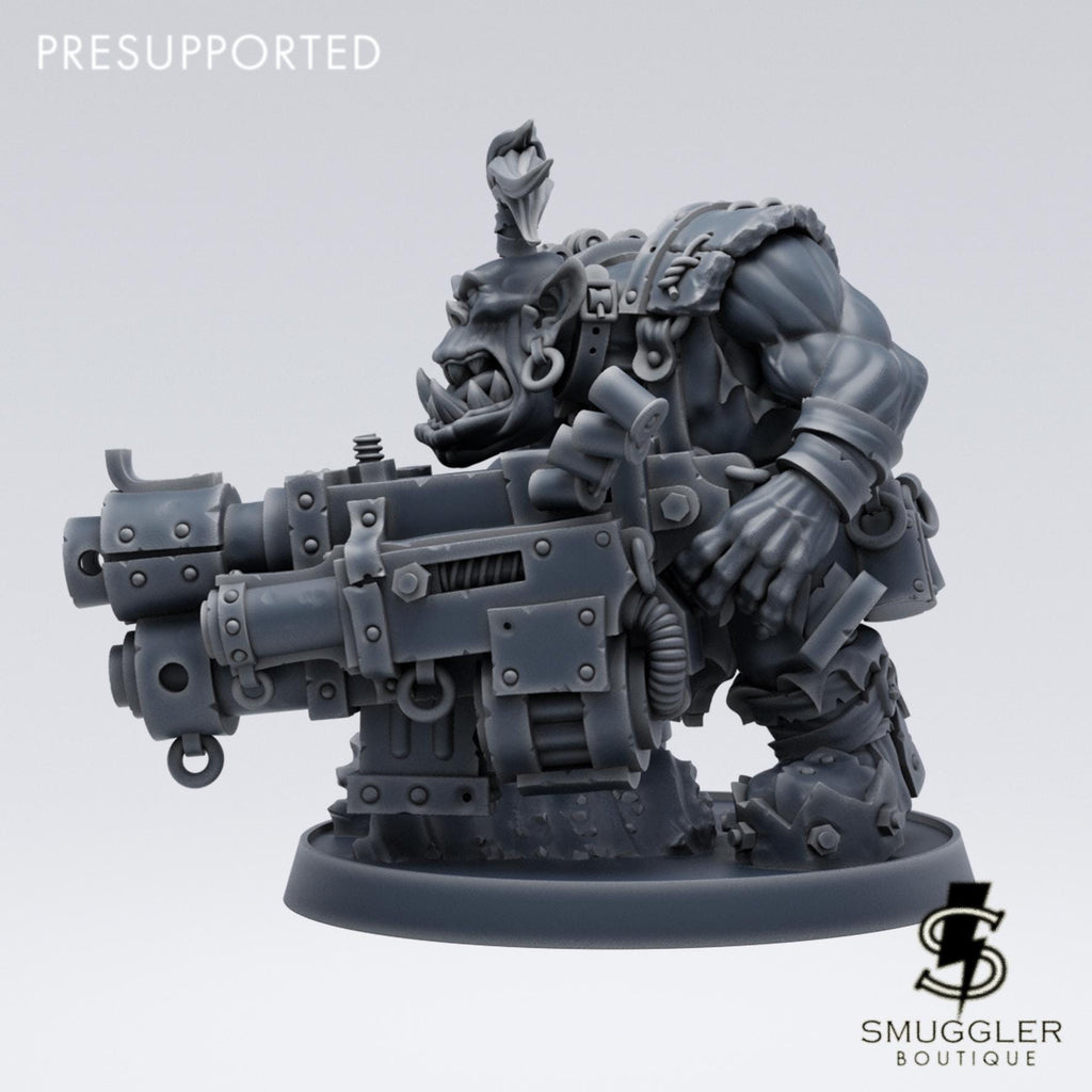 Krugg da Big Shoota Orc Proxy Tabletop Sci Fi Wargaming - Smuggler Boutique