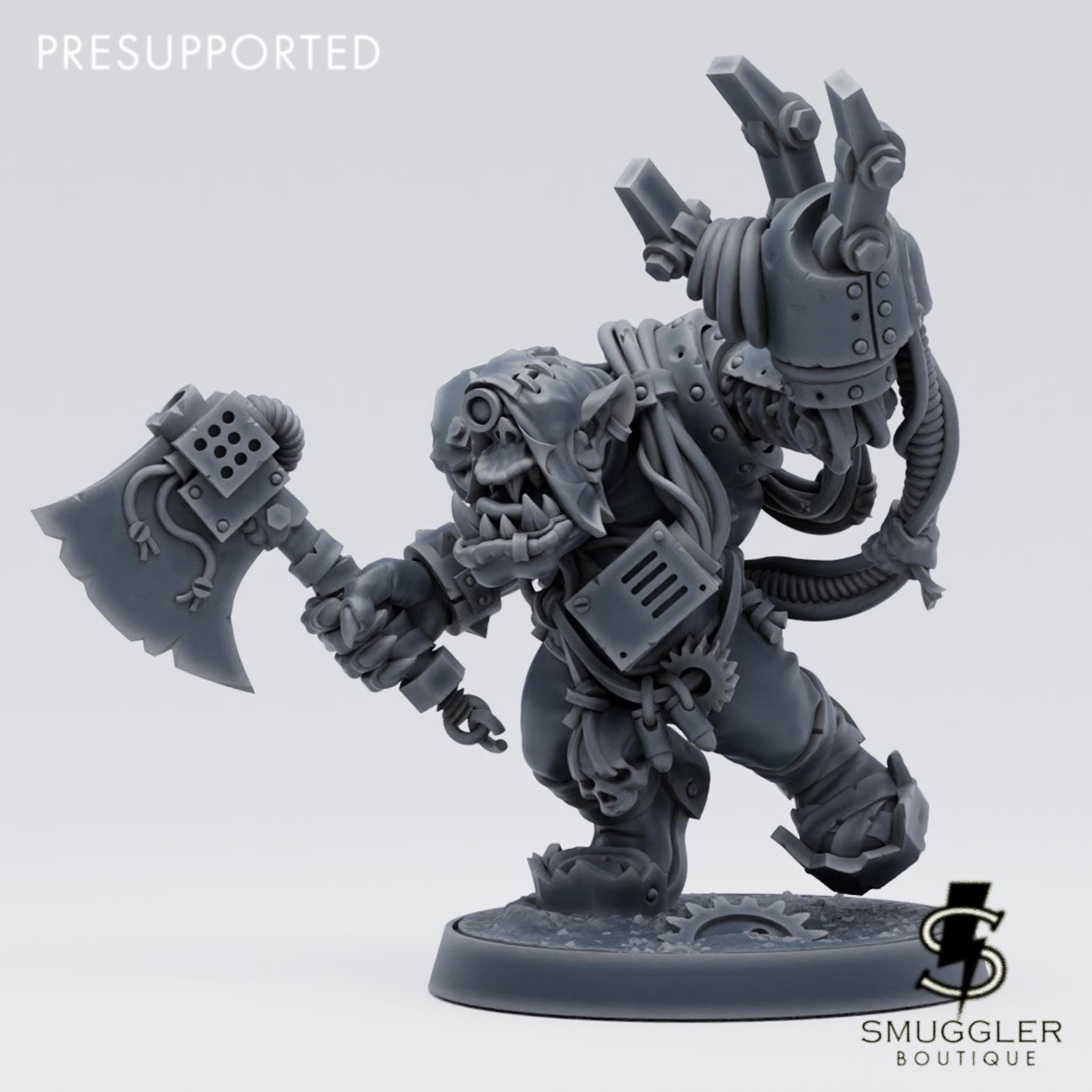 Grazgokh Bionic Orc Proxy Tabletop Sci Fi Wargaming - Smuggler Boutique