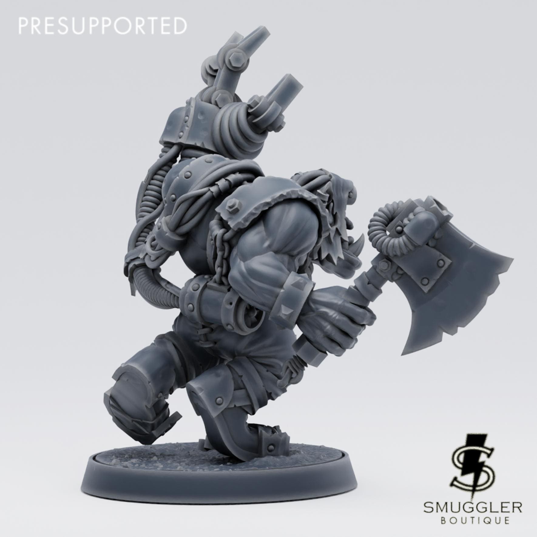 Grazgokh Bionic Orc Proxy Tabletop Sci Fi Wargaming - Smuggler Boutique