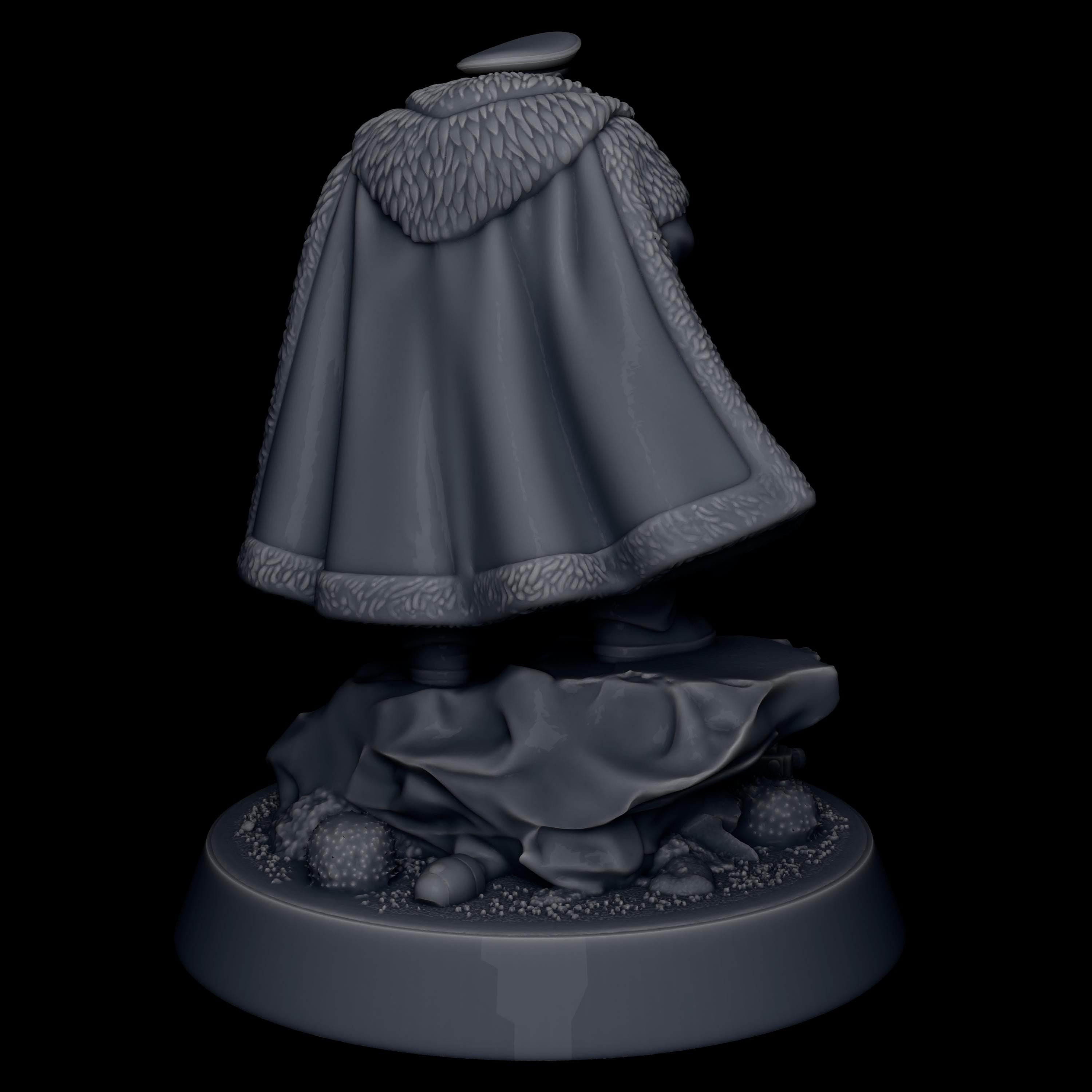 Grimdark Commissar General - Tabletop Sci Fi Proxy Wargaming Miniature