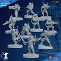 Freedom Grenadiers - 3D Resin Printed Miniatures Tabletop Sci Fi Imperial Proxy Guard