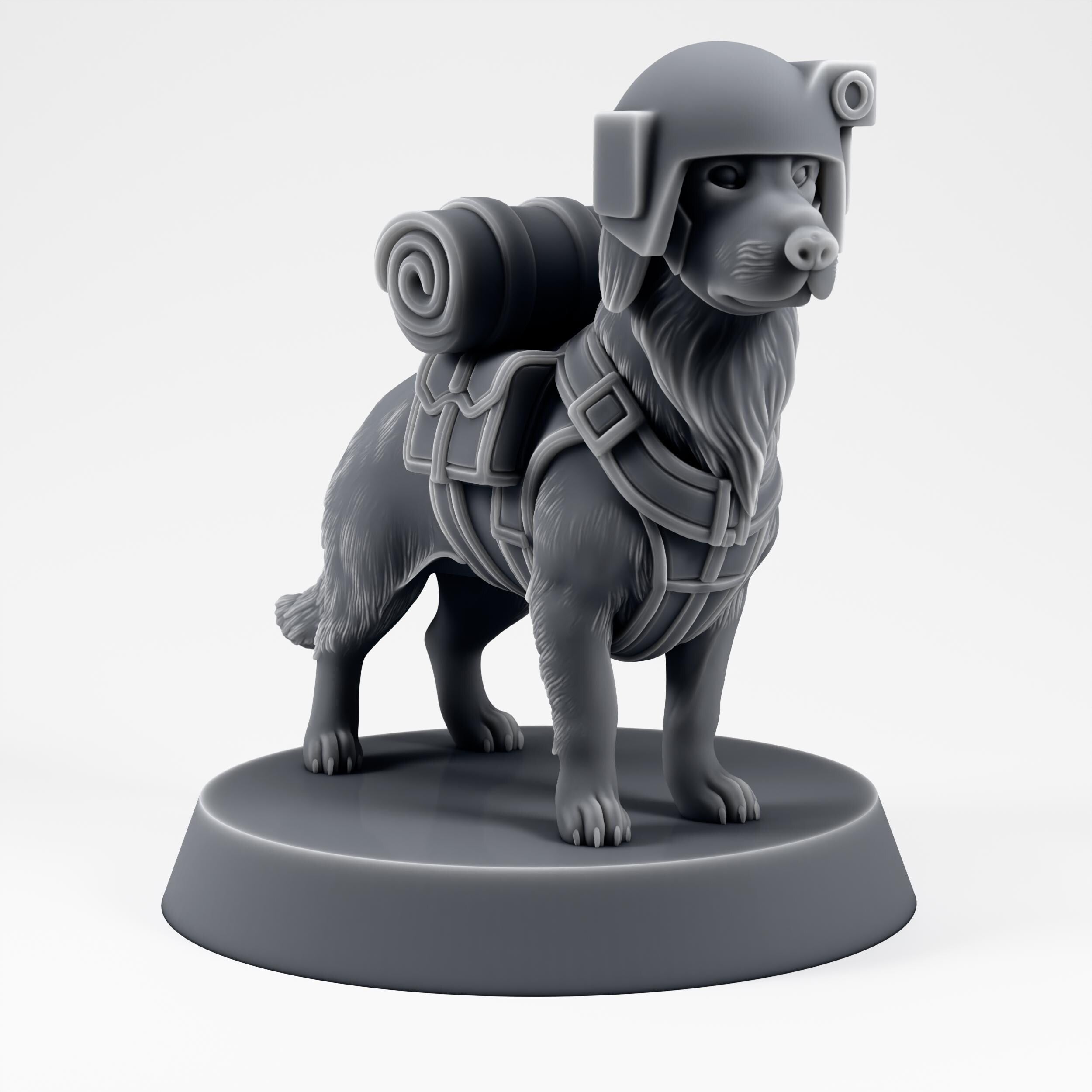 Grimdark Dog Guard Model Gift Tabletop Sci Fi Wargaming Proxy
