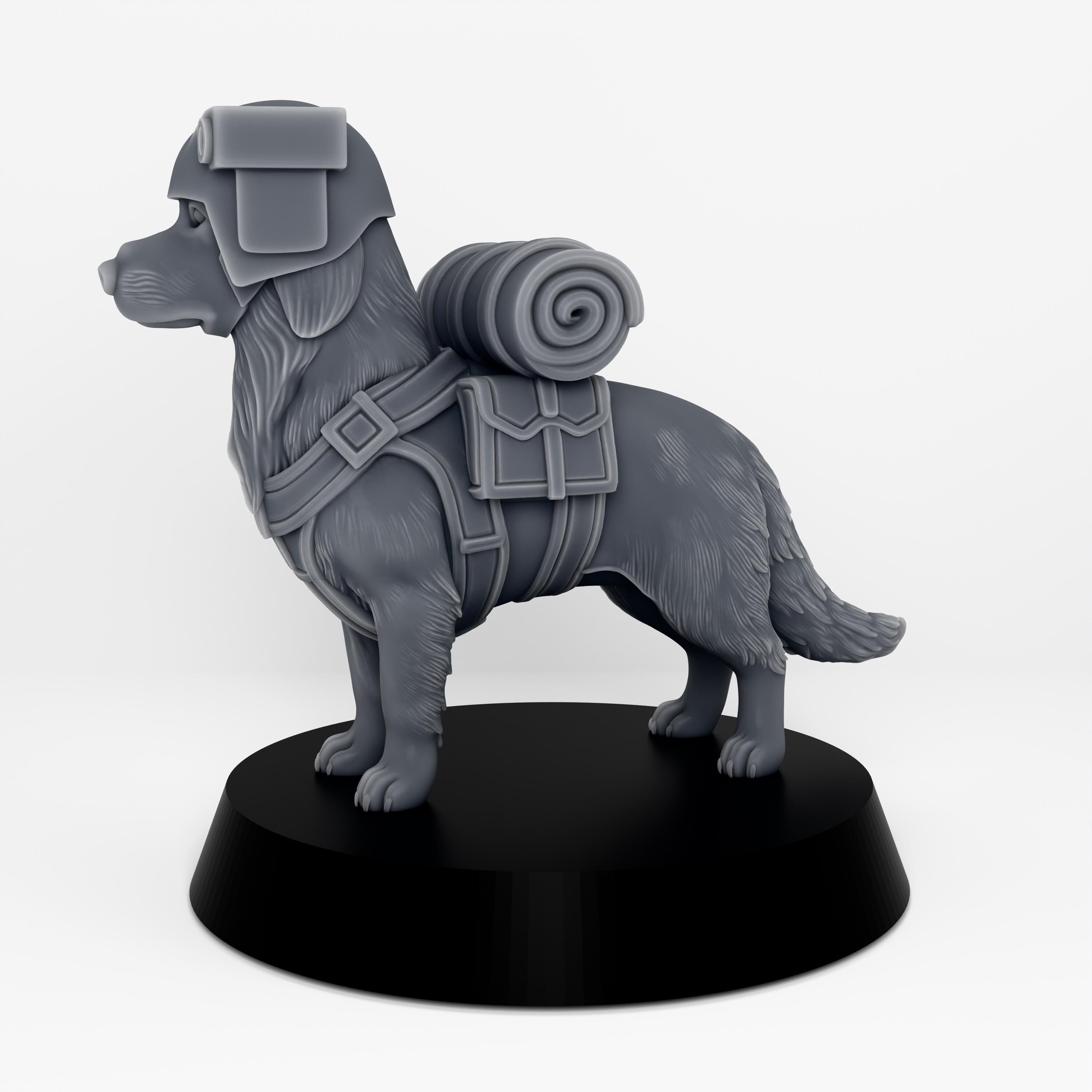 Grimdark Dog Guard Model Gift Tabletop Sci Fi Wargaming Proxy