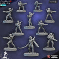 NaVeyr Clades (The Mind-Bonded) - Greater Good Tabletop Sci Fi Marines Proxy Models