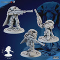 Mortiferum Dolor Ghamak- Sniper Marines -  Proxy Marines Tabletop Sci Fi Knights Wargaming