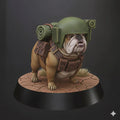 Grimdark Dog Guard Model Gift Tabletop Sci Fi Wargaming Proxy