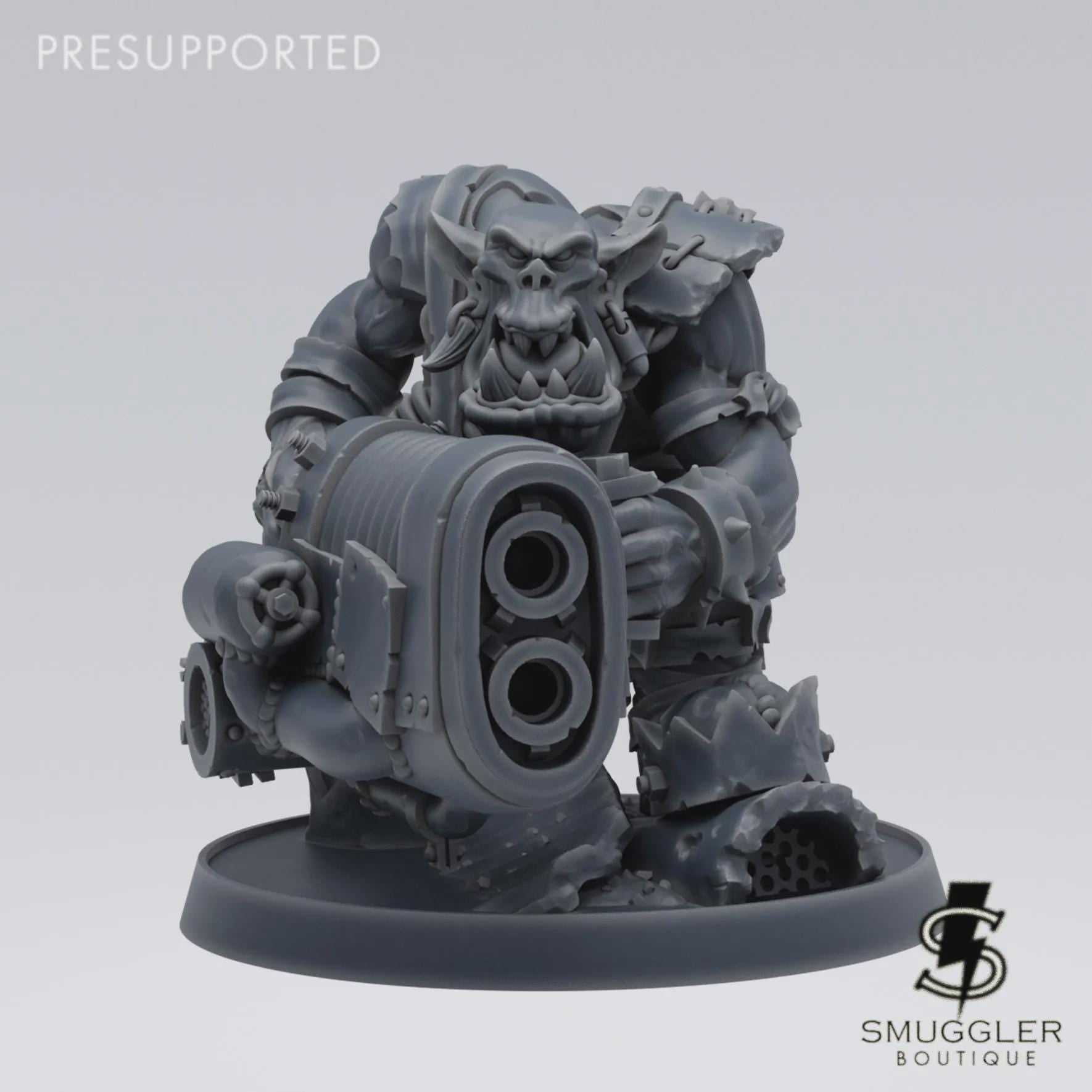 Orc Krugg Da Big Shoota Sci Fi Wargaming Proxy orc - Smuggler Boutique
