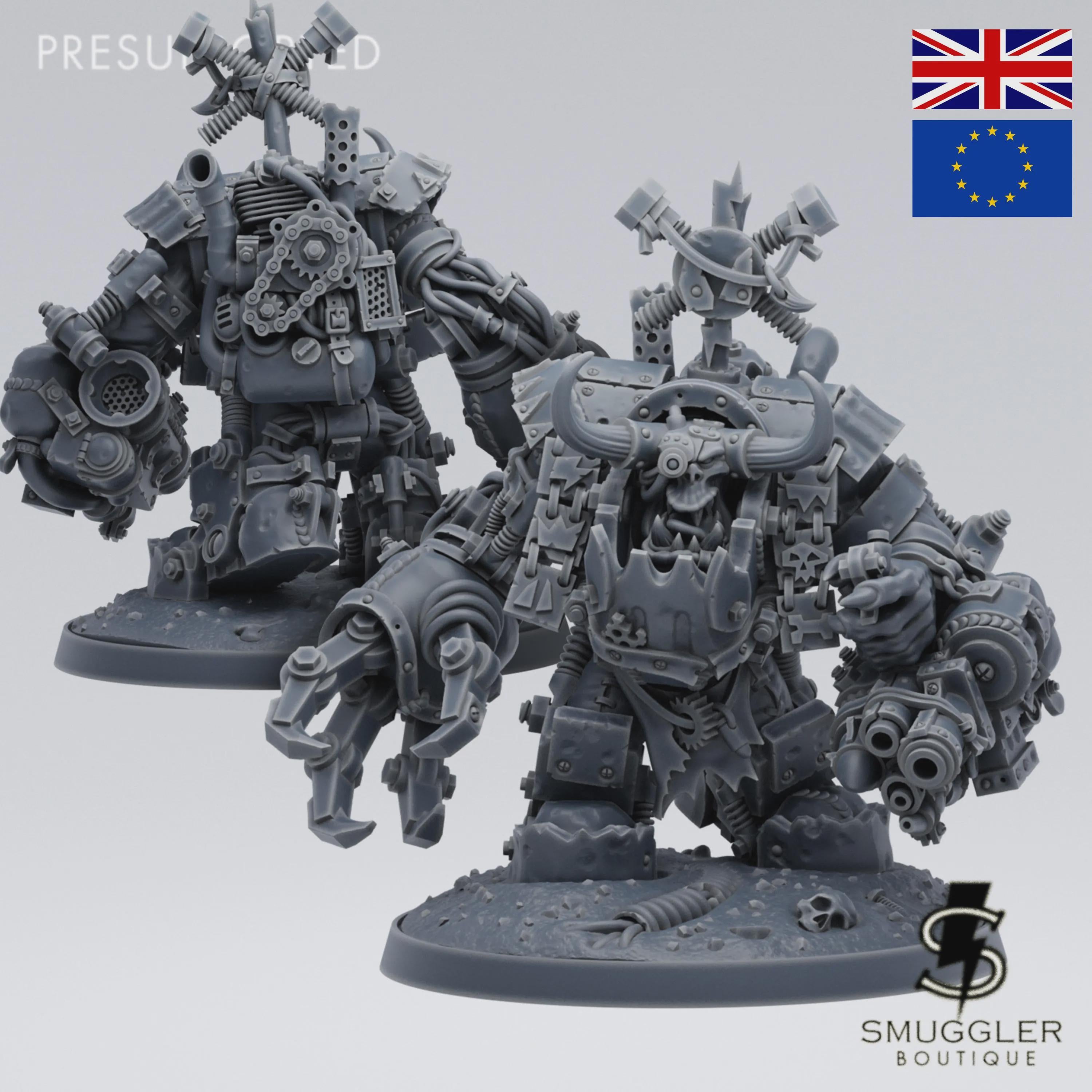 Orc Guttkrusha Mega Armor by Smuggler Boutique - Tabletop Wargaming Sci Fi Proxy
