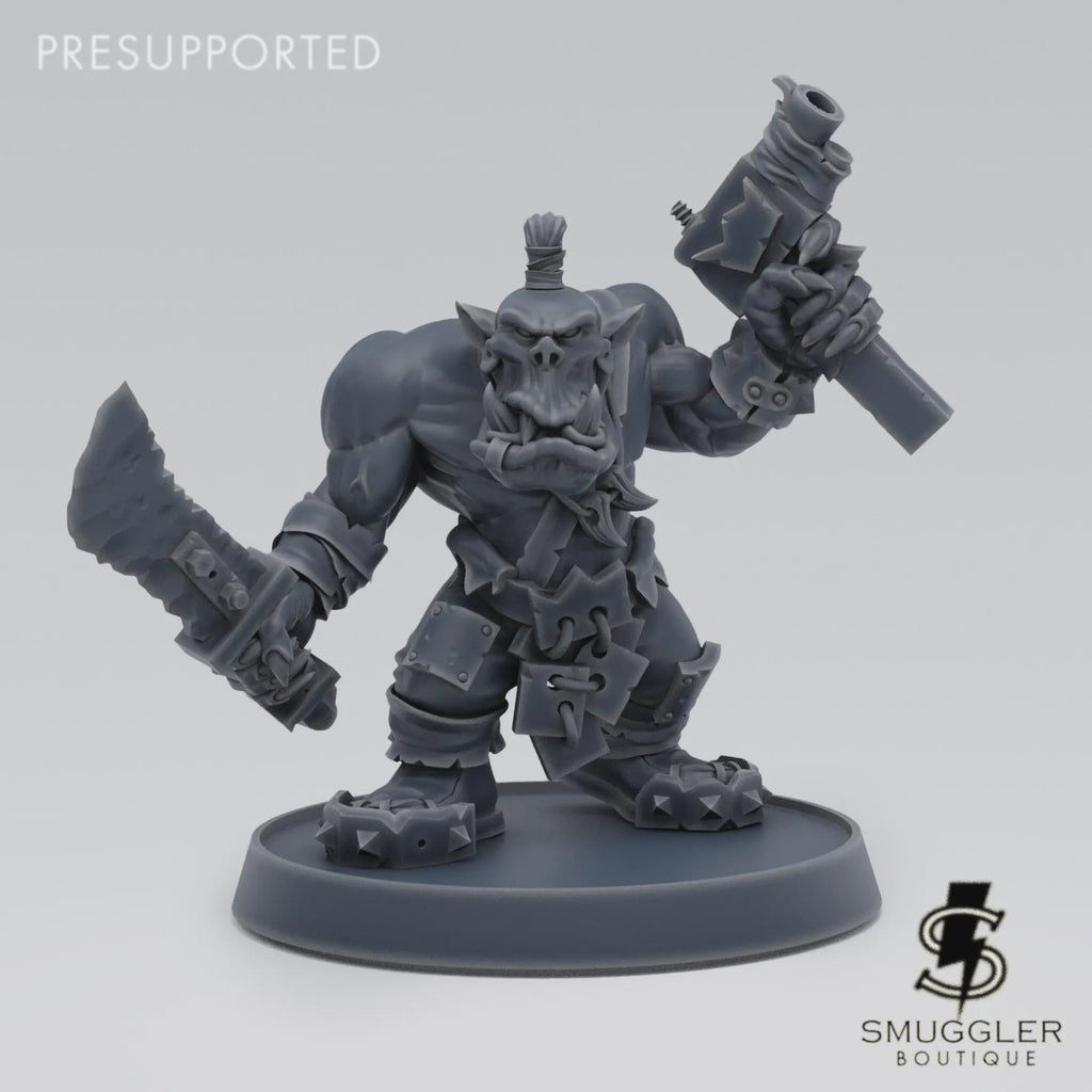 Orcs The Slasha Boys Tabletop Sci Fi Wargaming Proxy orc - Smuggler Boutique