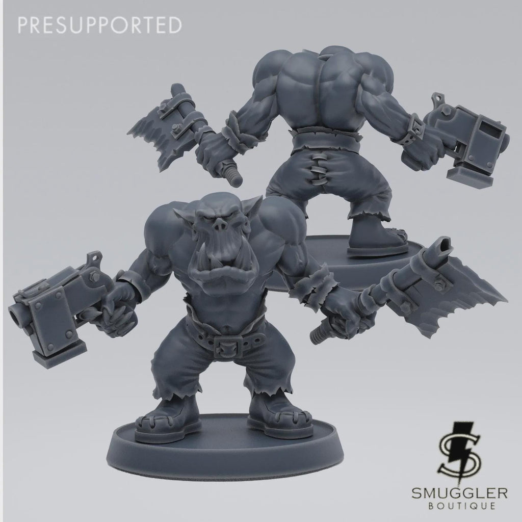 Orc Grunt Pack Tabletop Sci Fi Wargaming Proxy orc - Smuggler Boutique