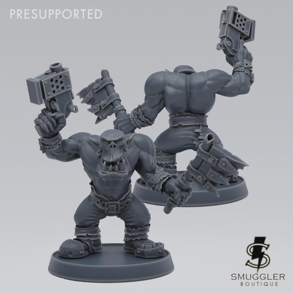 Orc Grunt Pack Tabletop Sci Fi Wargaming Proxy orc - Smuggler Boutique