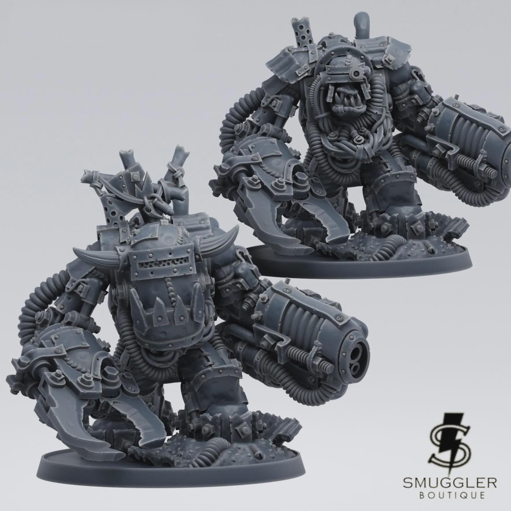 Orc Ragegutta Mega Armor Tabletop Sci Fi Wargaming Proxy - Smuggler Boutique