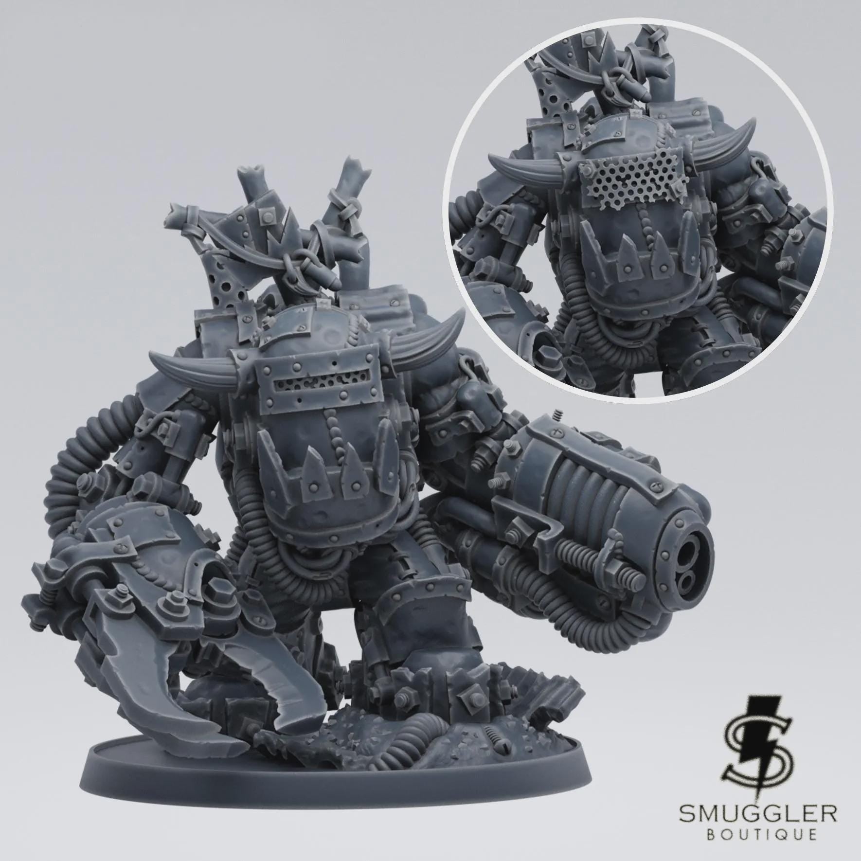 Orc Ragegutta Mega Armor Tabletop Sci Fi Wargaming Proxy - Smuggler Boutique