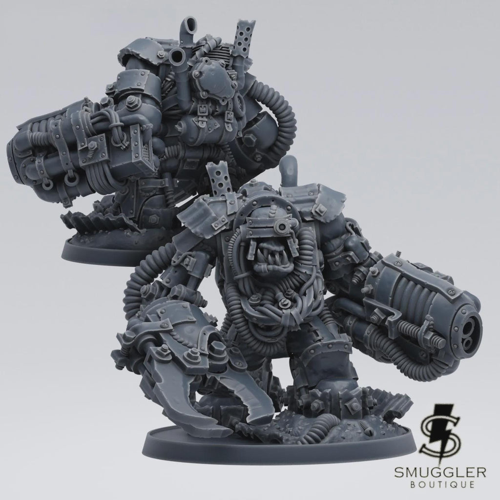 Orc Ragegutta Mega Armor Tabletop Sci Fi Wargaming Proxy - Smuggler Boutique