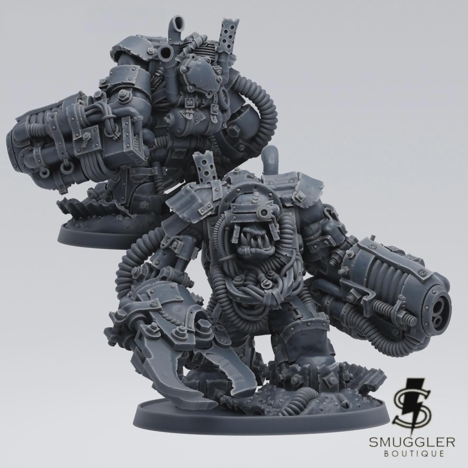 Orc Ragegutta Mega Armor Tabletop Sci Fi Wargaming Proxy - Smuggler Boutique