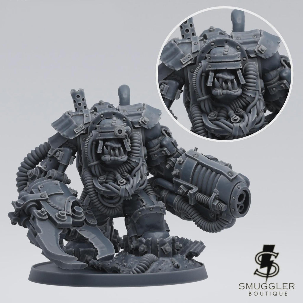 Orc Ragegutta Mega Armor Tabletop Sci Fi Wargaming Proxy - Smuggler Boutique