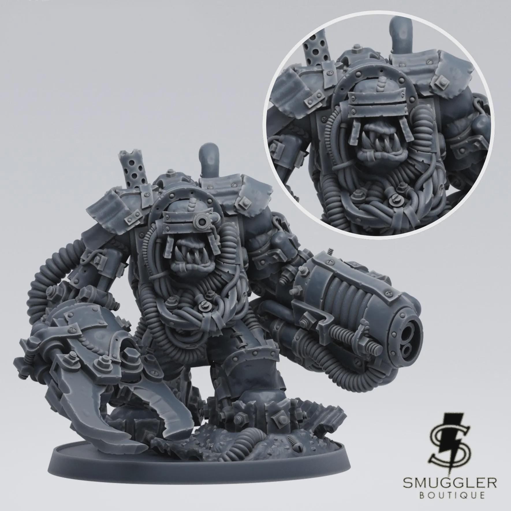 Orc Ragegutta Mega Armor Tabletop Sci Fi Wargaming Proxy - Smuggler Boutique