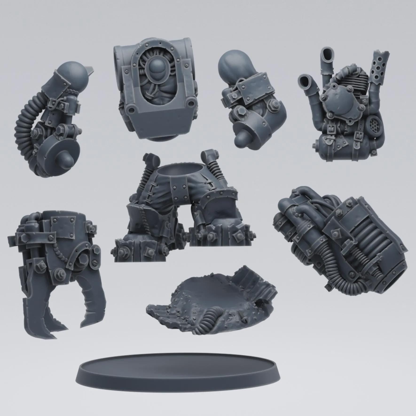 Orc Ragegutta Mega Armor Tabletop Sci Fi Wargaming Proxy - Smuggler Boutique