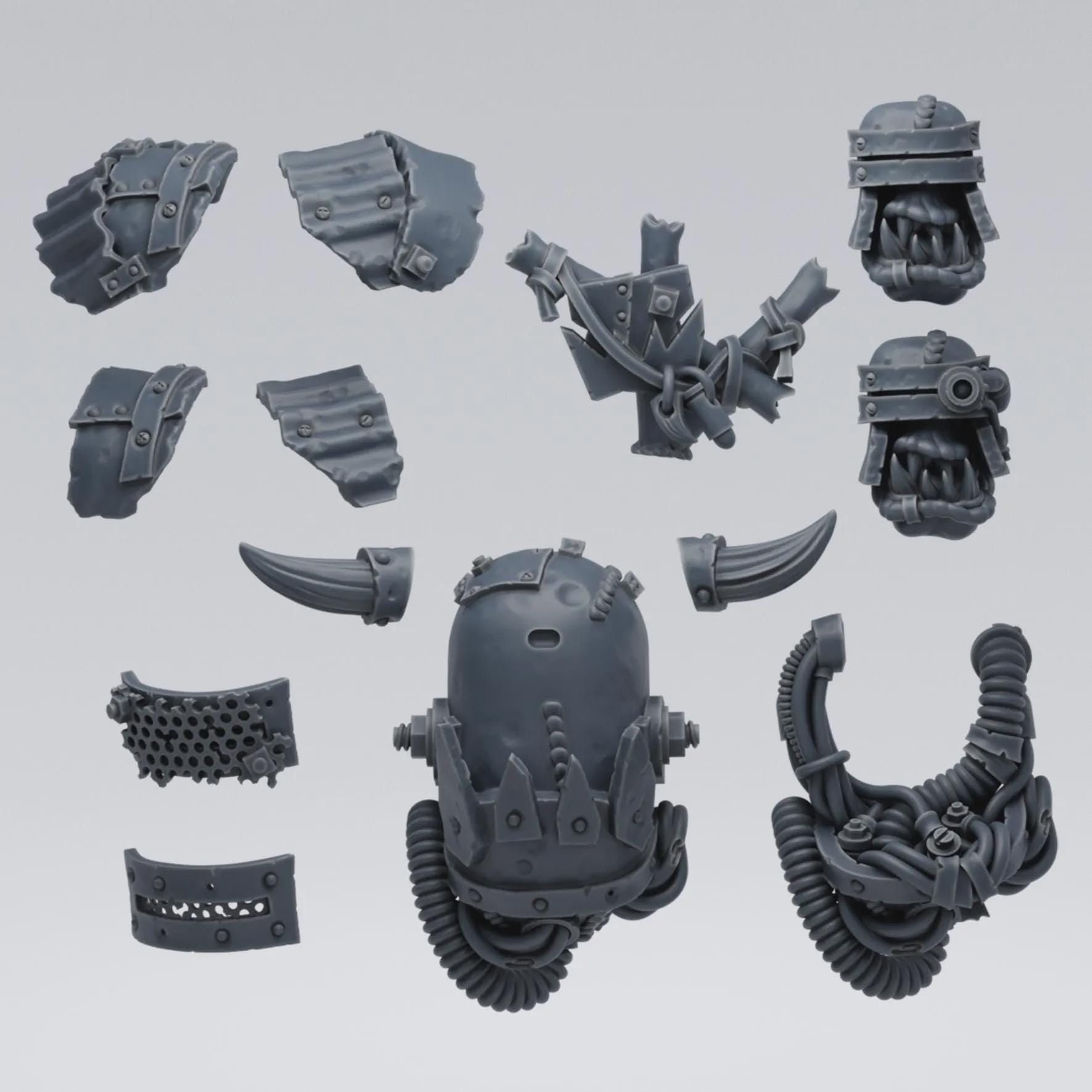 Orc Ragegutta Mega Armor Tabletop Sci Fi Wargaming Proxy - Smuggler Boutique