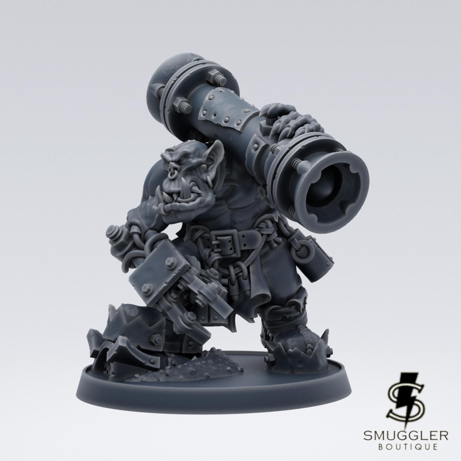 Brakkrakk Booma Boy Proxy Orc Tabletop Sci Fi Wargaming - Smuggler Boutique
