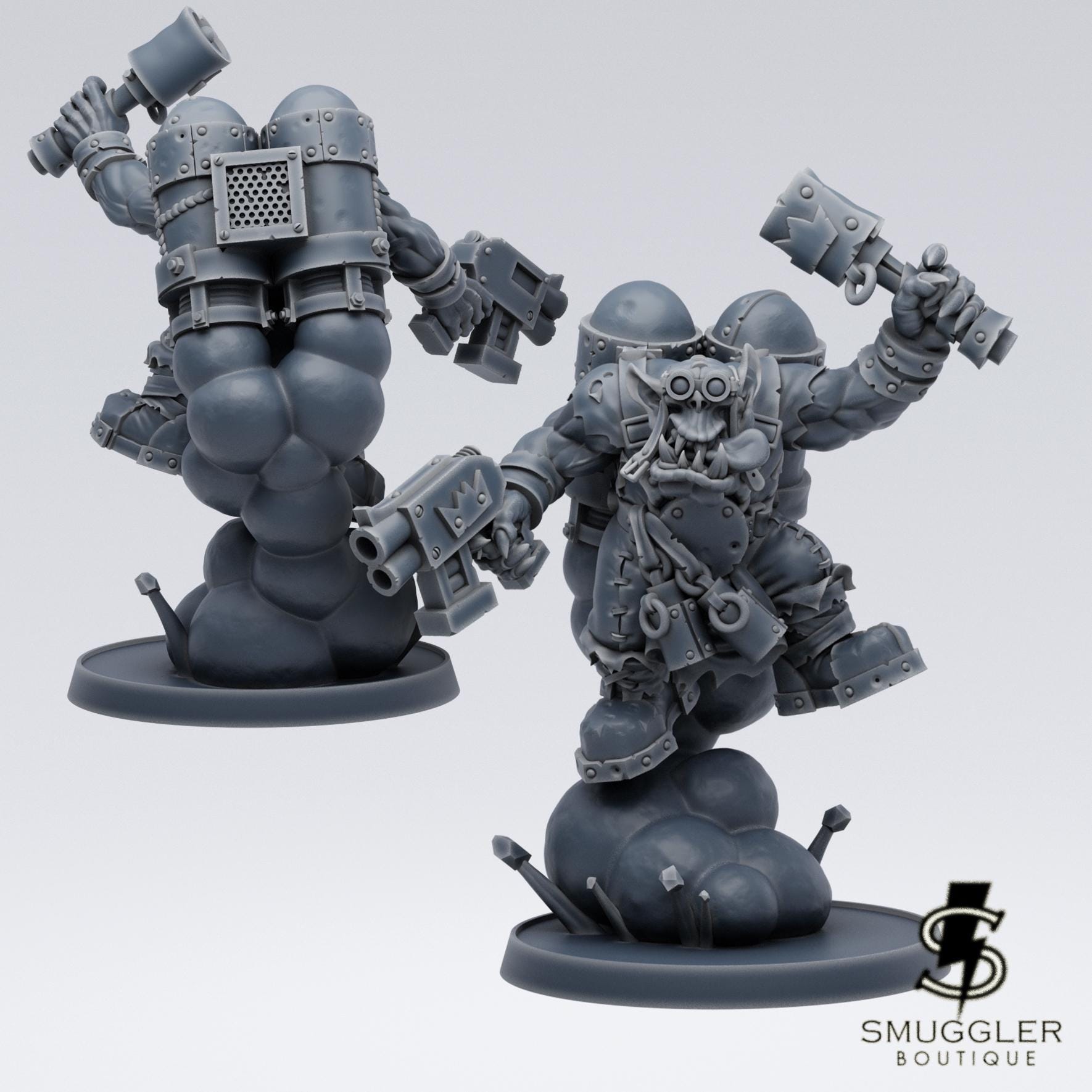 Dratznag Jump Boy Proxy Orc Tabletop Sci Fi Wargaming - Smuggler Boutique