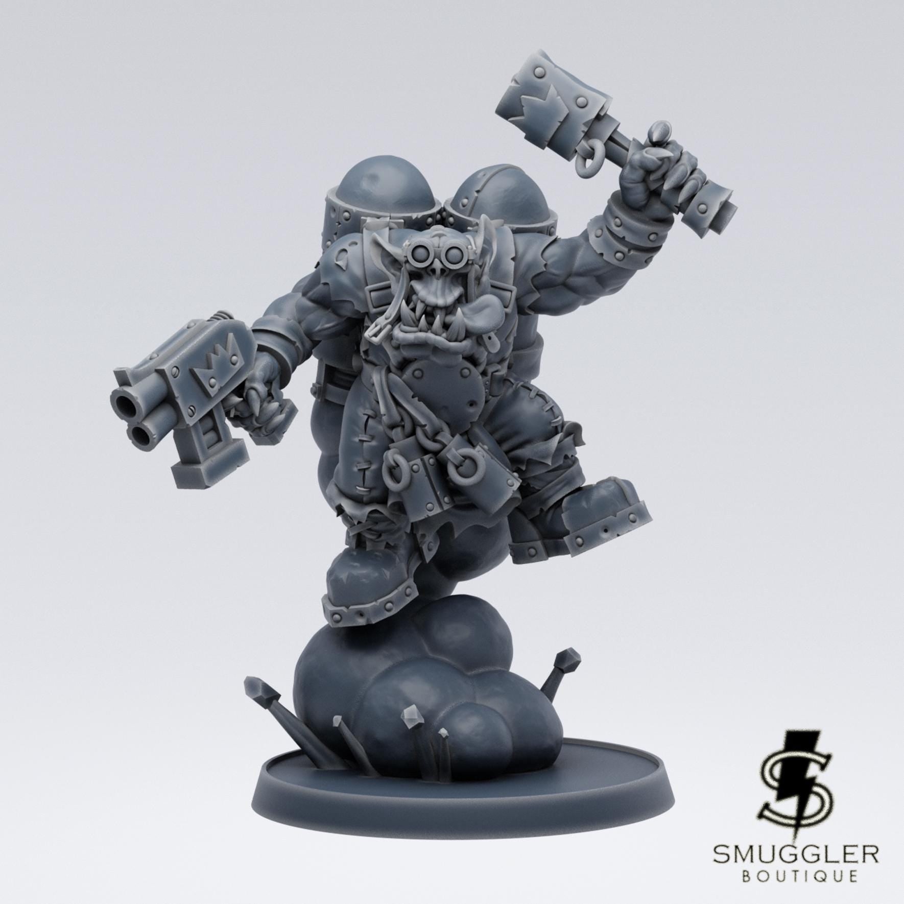 Dratznag Jump Boy Proxy Orc Tabletop Sci Fi Wargaming - Smuggler Boutique