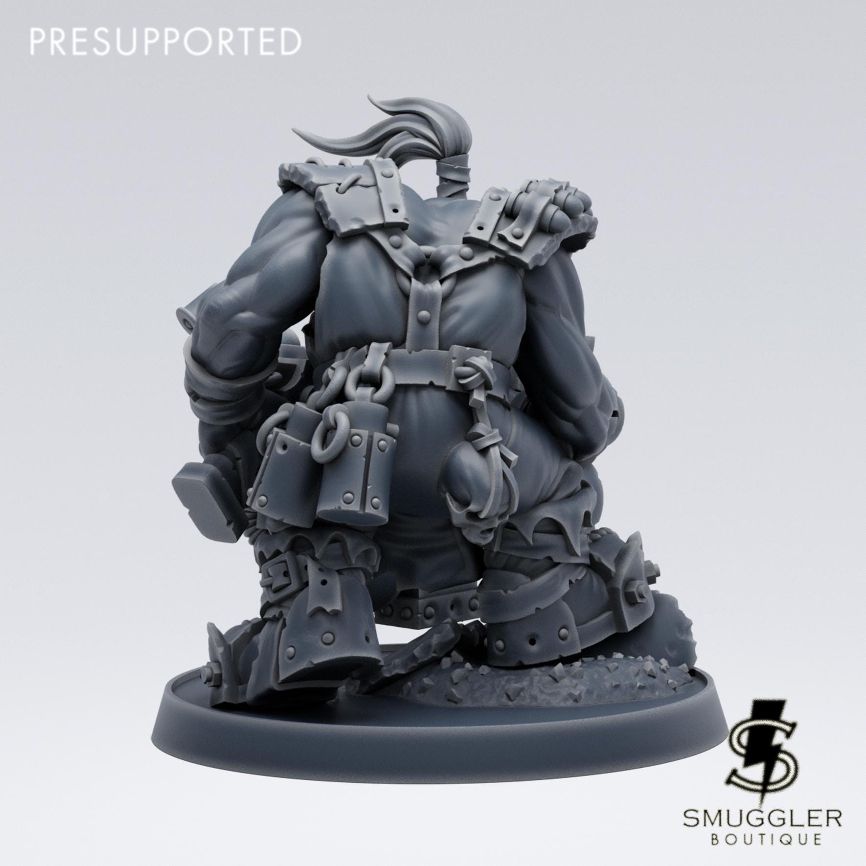 Krugg da Big Shoota Orc Proxy Tabletop Sci Fi Wargaming - Smuggler Boutique