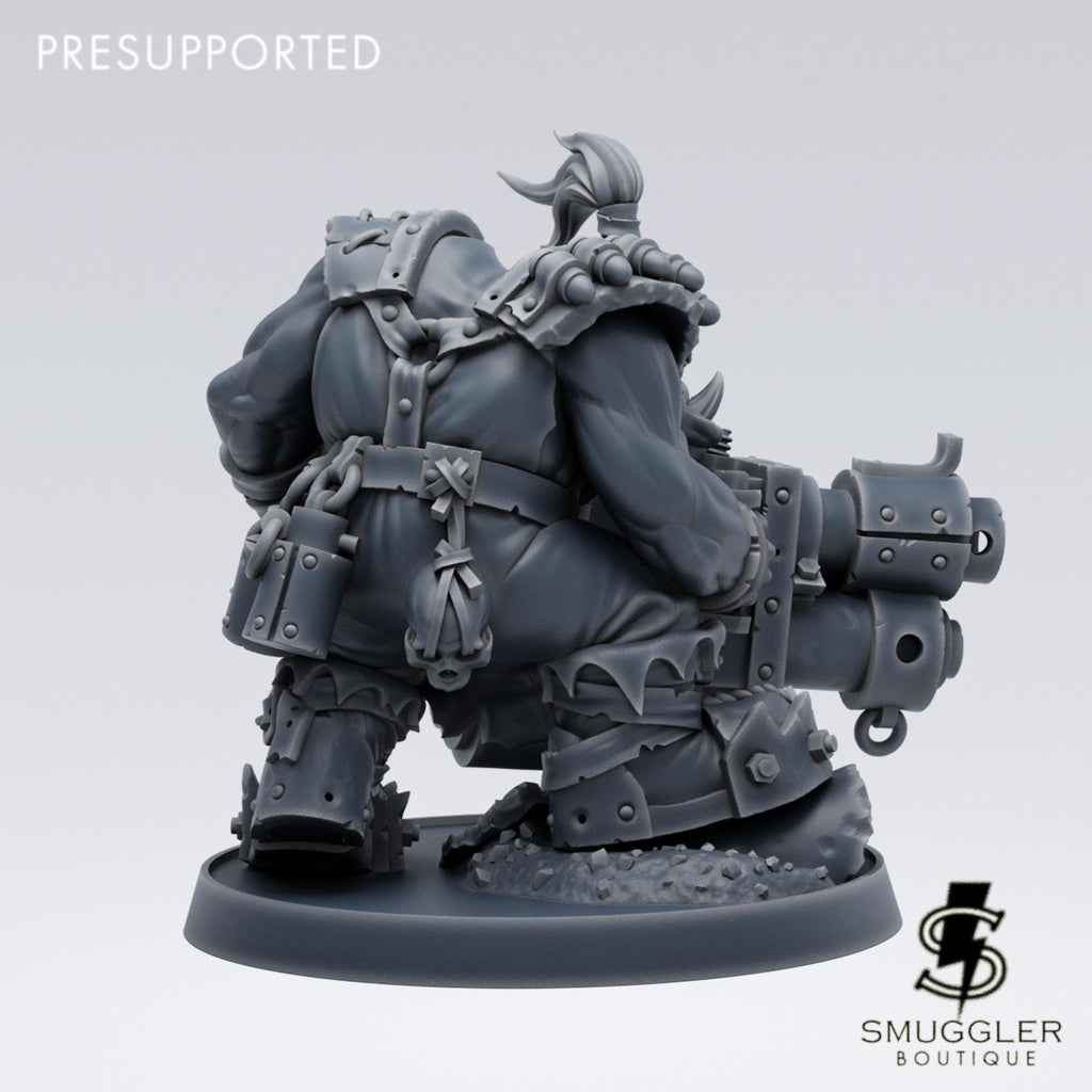 Krugg da Big Shoota Orc Proxy Tabletop Sci Fi Wargaming - Smuggler Boutique
