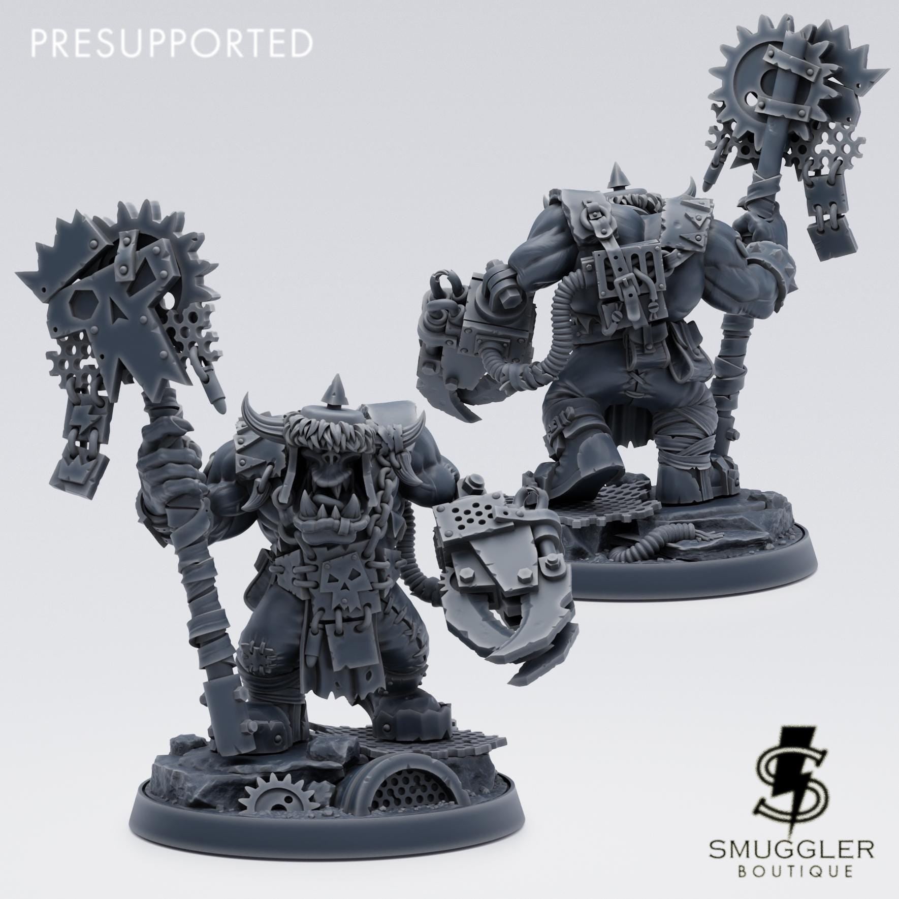Orc Proxy Miniature – Klawwkra Variant 1 | Sci-Fi Wargaming