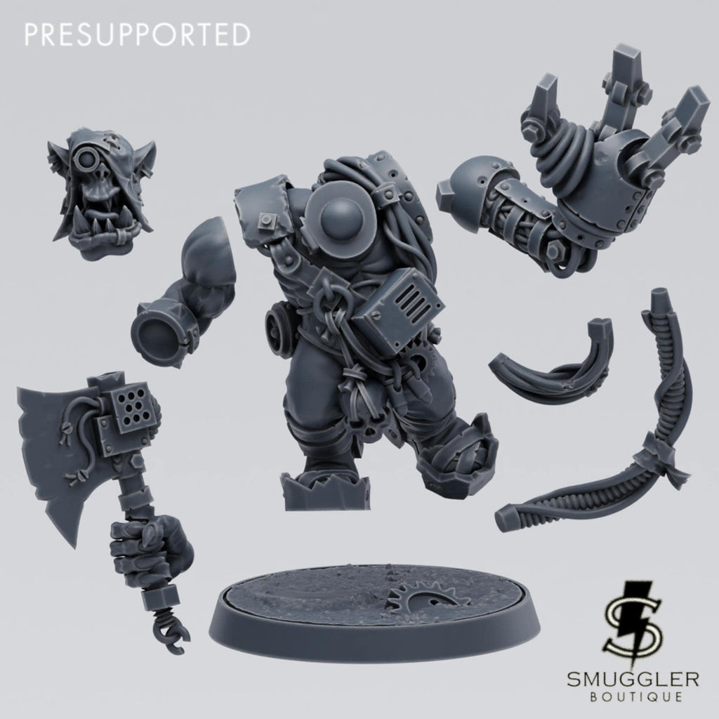 Grazgokh Bionic Orc Proxy Tabletop Sci Fi Wargaming - Smuggler Boutique