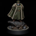 Grimdark Commissar General - Tabletop Sci Fi Proxy Wargaming Miniature
