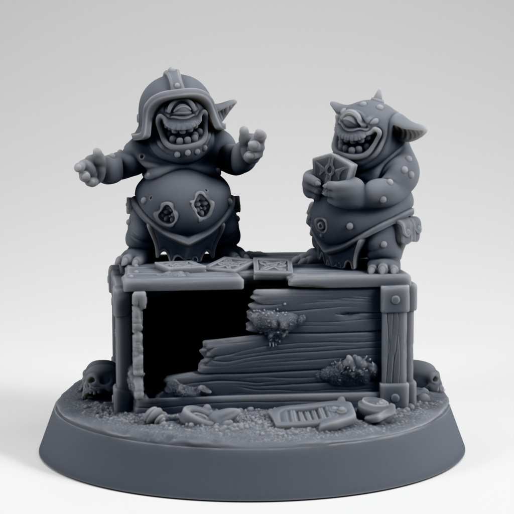 Rot Goblins Day Off - Tabletop Sci Fi Fantasy Miniature Wargaming Proxy Gift Orcs