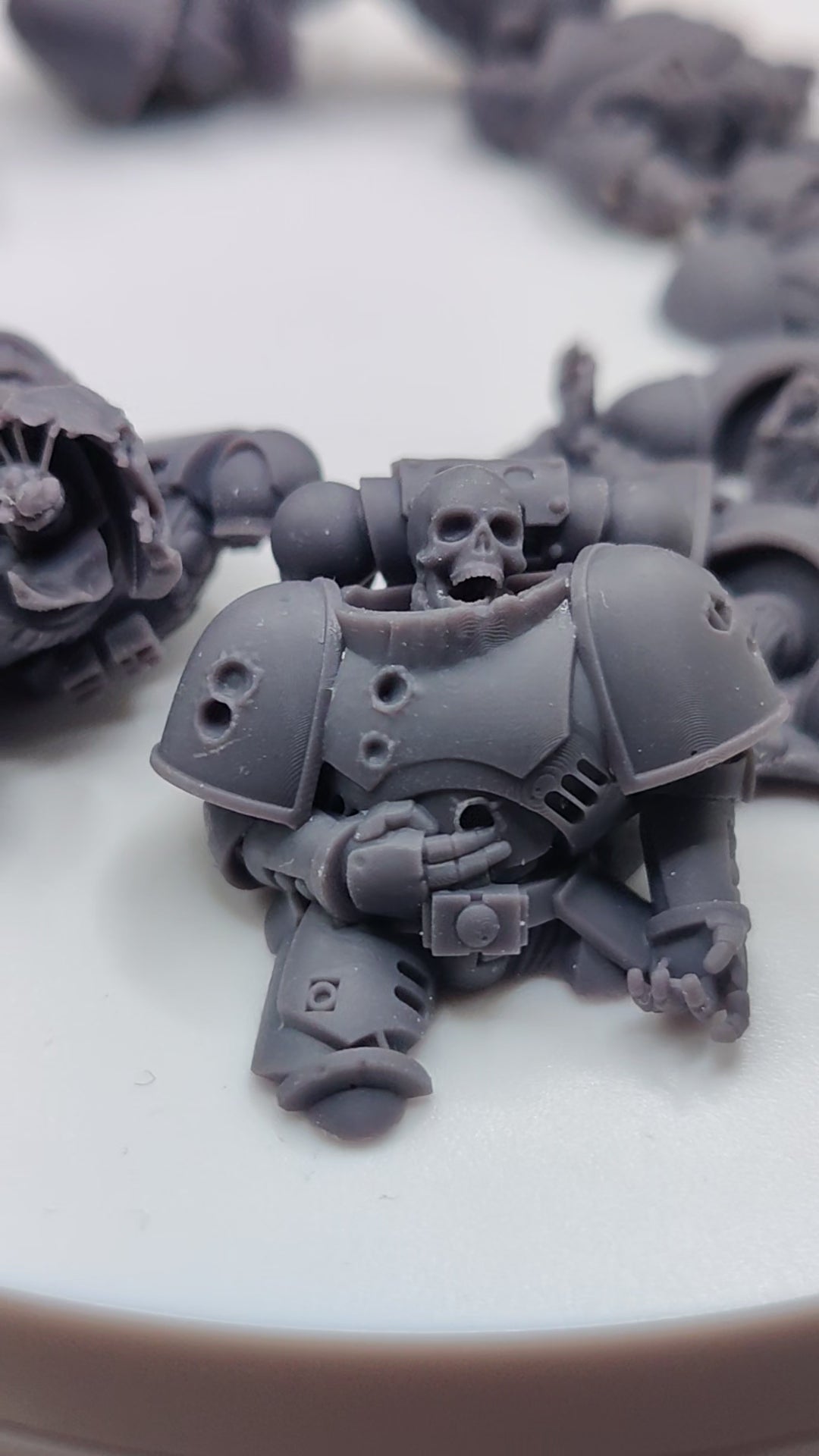 Dead Space Soldier Corpses x9 Basing Bits Tabletop Sci Fi Miniature Wargaming Proxy